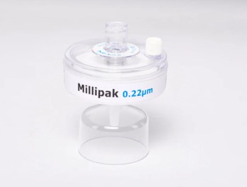 Millipak® Filter 0.22 μm for the Milli-Q® IQ, IX and EQ 7 series water purification systems.