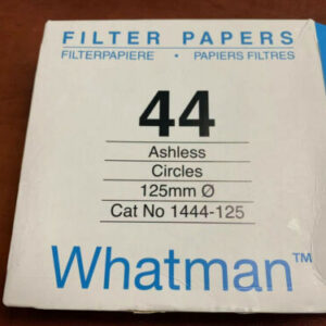 Whatman® quantitative filter paper, ashless, Grade 44 pack of 100