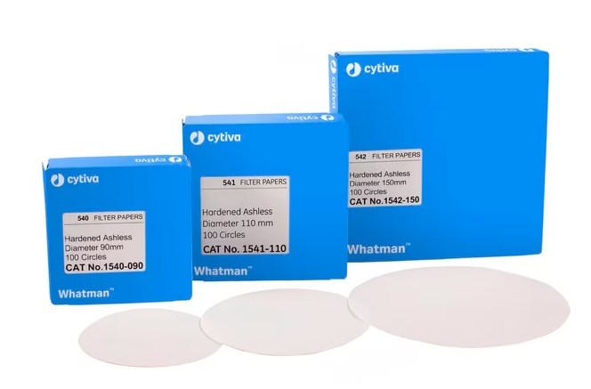 Whatman® quantitative filter paper, hardened ashless, Grade 542, circles, pack of 100