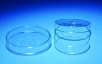 BRAND® Petri dish, glass with lid, soda-lime glass, dish [Pack of 10]