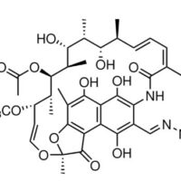 Rifampicin ≥95% (HPLC), powder or crystals