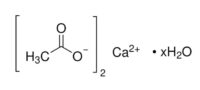 Calcium acetate hydrate