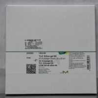 TLC aluminum sheets, Silica gel 60, sheet L × W 5 cm × 10 cm