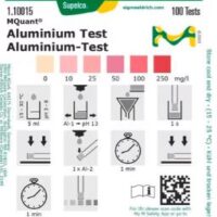 Aluminium Colorimetric Test Strips