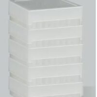 Freezer storage box, 81-place [Pack of 5]