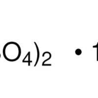 Aluminum potassium sulfate dodecahydrate