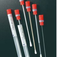 Sterile Dry Swabs in Shockproof PP Round Tube