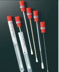 Sterile Dry Swabs in Shockproof PP Round Tube