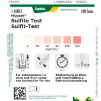 Sulfite Test Strips, colorimetric