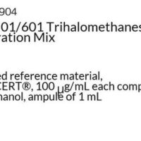 EPA 501/601 Trihalomethanes Calibration Mix certified reference material