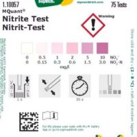 MQuant® Nitrite Test Strips 0.5-10 mg/L (NO₂⁻), colorimetric